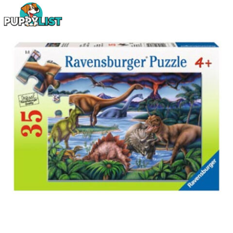 Ravensburger - Dinosaur Playground Puzzle 35pc