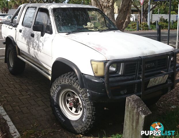 1989 Toyota Hilux SR5 (4X4) SR5 Ute Manual