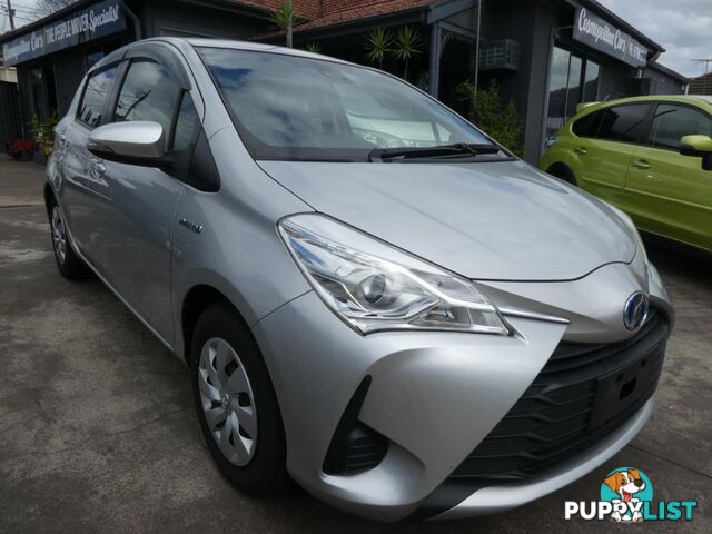 2019 TOYOTA VITZ F(HYBRID) NHP130 5D HATCHBACK