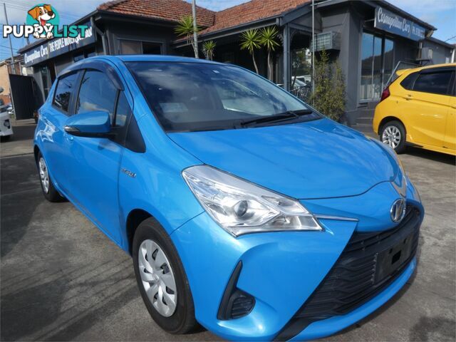 2018 TOYOTA VITZ F(HYBRID) NHP130 5D HATCHBACK