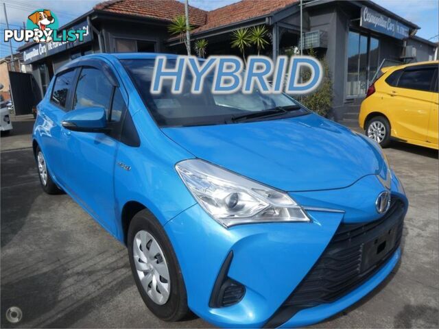 2018 TOYOTA VITZ F(HYBRID) NHP130 5D HATCHBACK