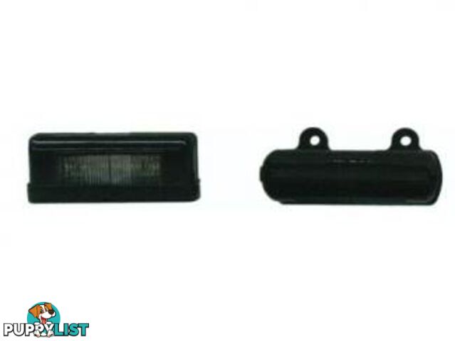 Number Plate Lamp â Black â Plastic â 10-30V