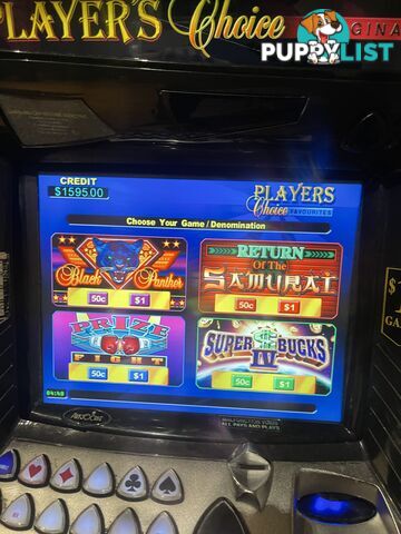 Mk6 aristocrat 4 in 1 pokie machine