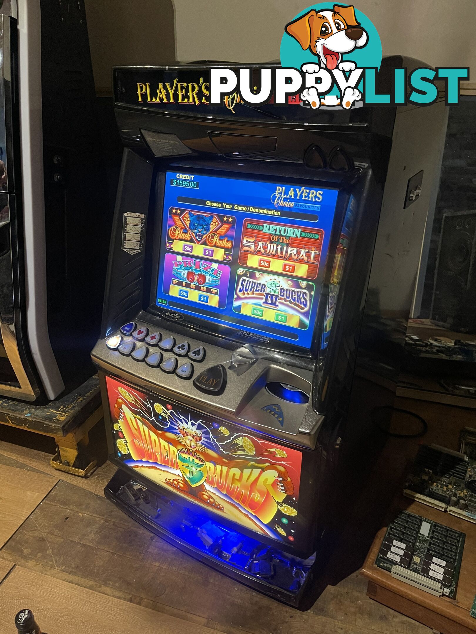 Mk6 aristocrat 4 in 1 pokie machine