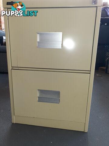 2 Drawer Steel Filing Cabinet - Free!