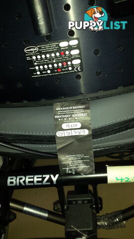 Breezy by Medifab Deluxe Wheelchair * Price Reduced for quick sale!