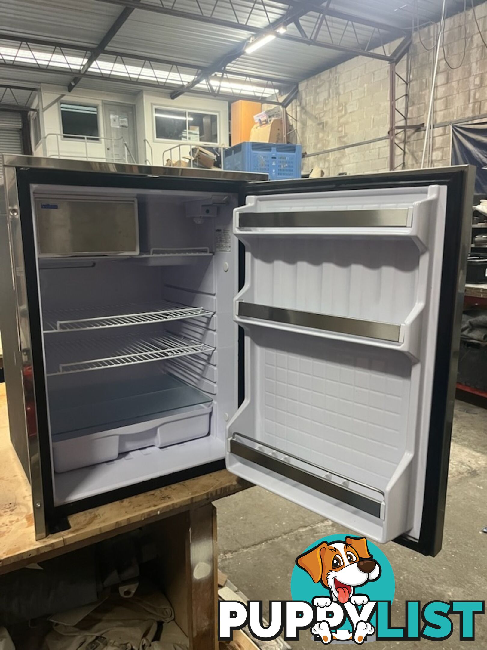 Isotherm stainless steel marine/caravan refrigerator