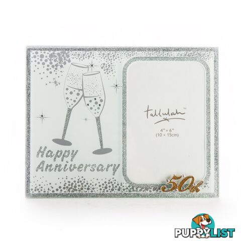 Tallulah â 50th Anniversary Sparkle Photo Frame