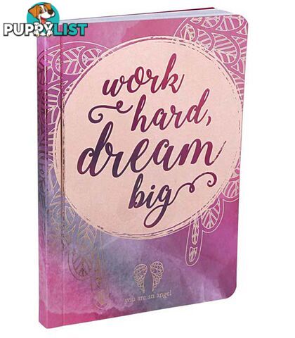 You Are An Angel Mini Journal - Work Hard, Dream Big