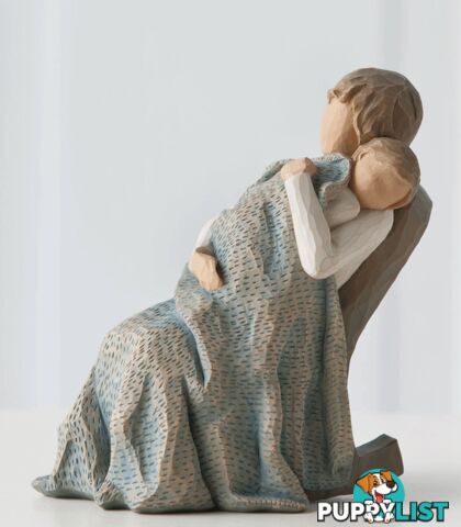 Willow Tree - The Quilt Figurine - Sleep my child and peace... peace... Covered in love and keep... keep... - Willow Tree - 638713063403