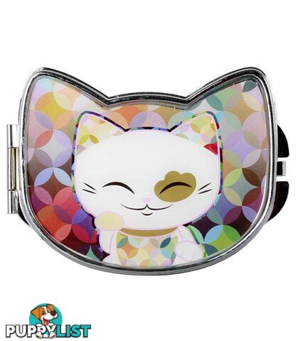 Mani The Lucky Cat Compact Mirror â White (Cat 029)