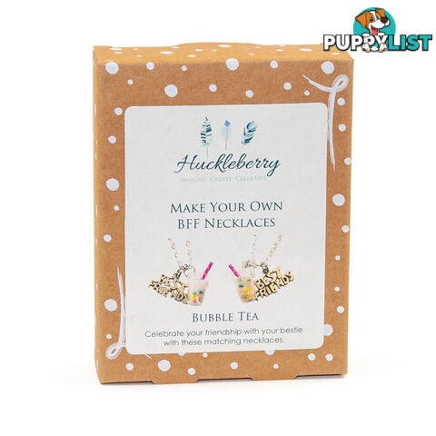 Make Your Own BFF Necklaces Buble Tea - Huckleberry - 9354901010615