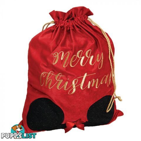 Disney Christmas - Velvet Gift Sack Minnie Mouse - Widdop - 5017224900233