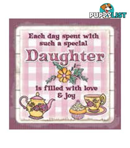 Personalised Cuppa Coasters - Daughter