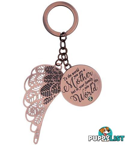 You Are An Angel Keychain - You Are The World