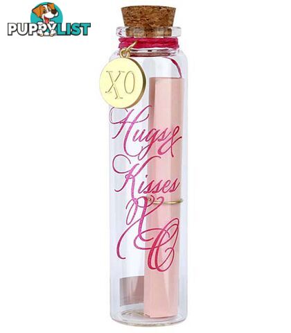 You Are An Angel - Hugs and Kisses XO Wish Bottle - Message in a Bottle