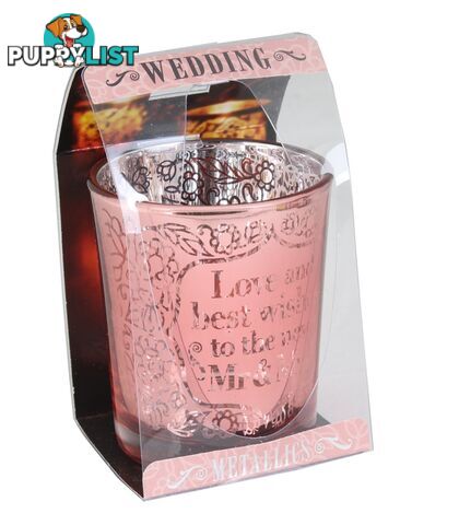 Personalised Candle Pot â Wedding