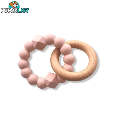 Moon Teether Blush - Jellystone Designs - 9343900003452