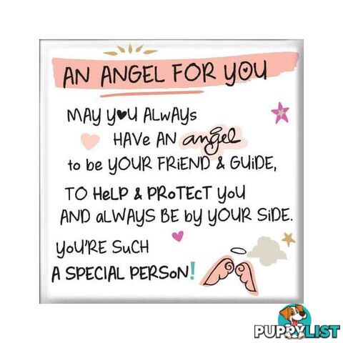 Inspired Words Magnet - Angel For You - WPL - 5019278994015