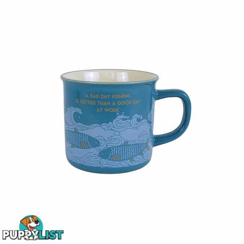 Artique â Fishing - Retro Mug - Artique - 9316511330026