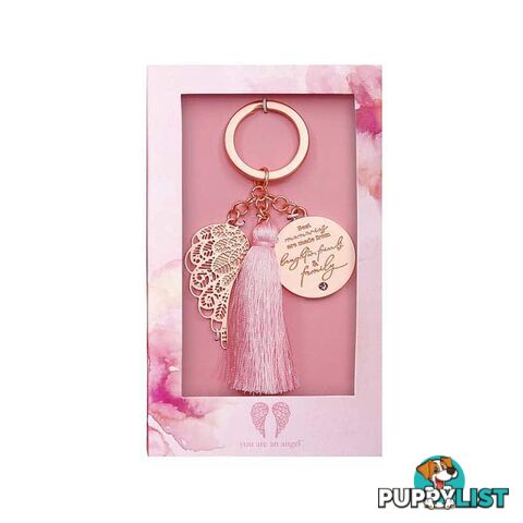 You Are An Angel Tassel Keychain - Best Memories Are - The Aird Group - 9316188083034