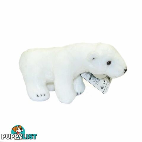 BBC Planet Earth & Blue Planet 18cm Plush Penguin, Turtle, Polar Bear, Lion, Elephant and Panda Polar Bear