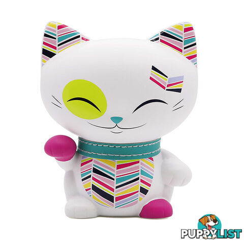 Mani The Lucky Cat Figurine â Cat 77 - Medium - Mani The Lucky Cat - 9316188076197