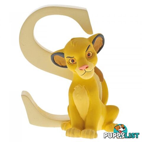 Disney Enchanting Alphabet S - Simba Figurine - Disney Enchanting - 720322295648