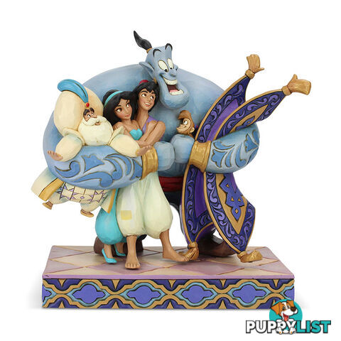 Disney Traditions - Aladdin Group Hug Figurine