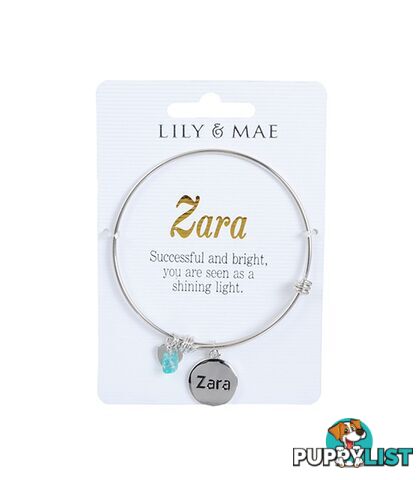 Personalised Bangle with Charm â Zara