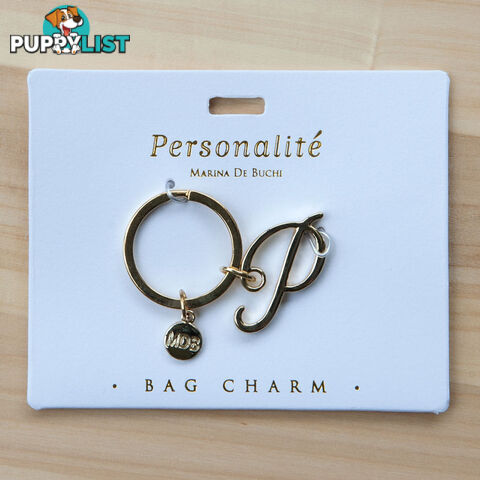 Bag Charm Keyring - P - Marina De Buchi - 664540471364