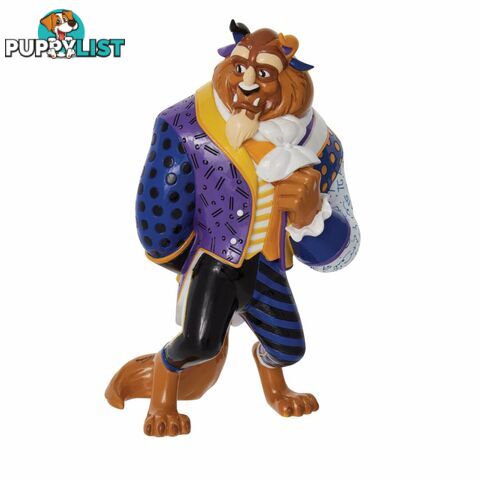 Disney by Britto Beast Large Figurine, 23cm Height - Disney by Britto - 028399318827