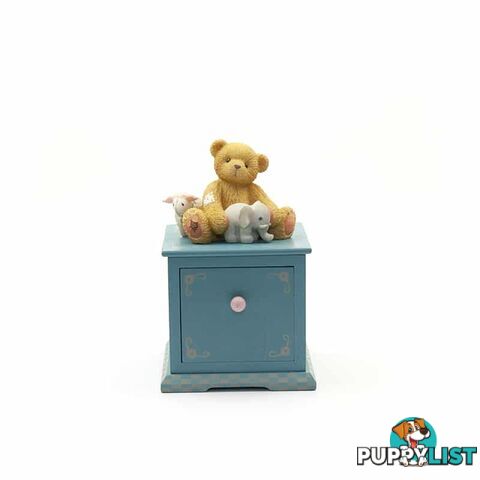 Cherished Teddies - Bear With Elephant And Lamb Photo Cube