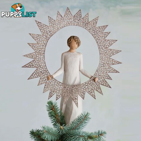 Willow Tree Starlight Tree Topper, Sculpted Hand-Painted Figure for Holiday Decor - Willow Tree - 638713285287