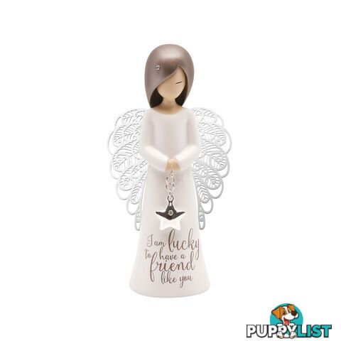 You Are An Angel Figurine -Â I am lucky to have a friend like you - You Are An Angel - 9316188081368