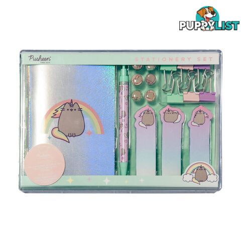 Pusheen - PUSHEEN CUTE & FIERCE STATIONERY SET - Pusheen - 5055918649136