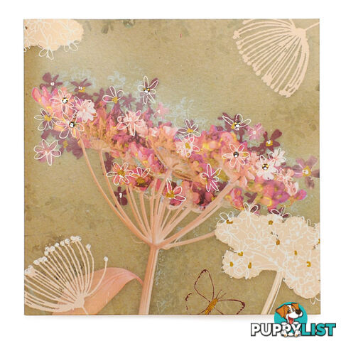 Botanicals Greeting Card with Gems