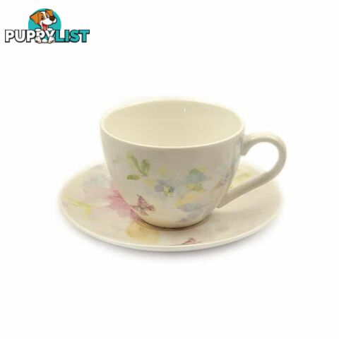 Heritage India Imports - Spring Fresco Tea Cup & Saucer - Heritage India Imports - 9334687016551