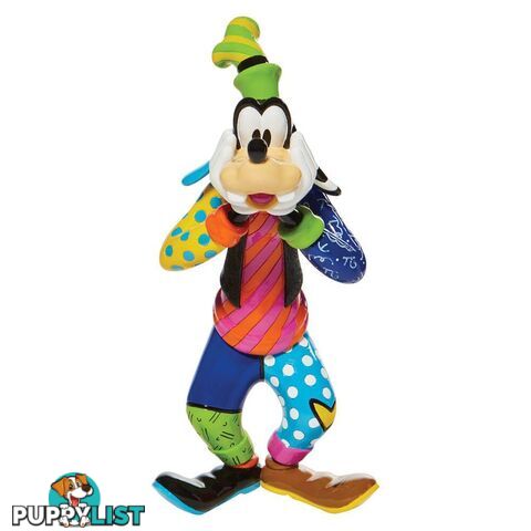 Disney by Britto Goofy Large Figurine, 25.5cm Height - Britto - 028399286683