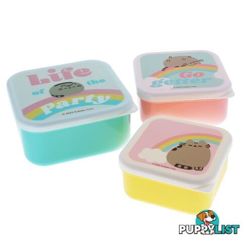 Pusheen Self Care Club: Storage Pots (Set of 3) - Pusheen - 5055918656325