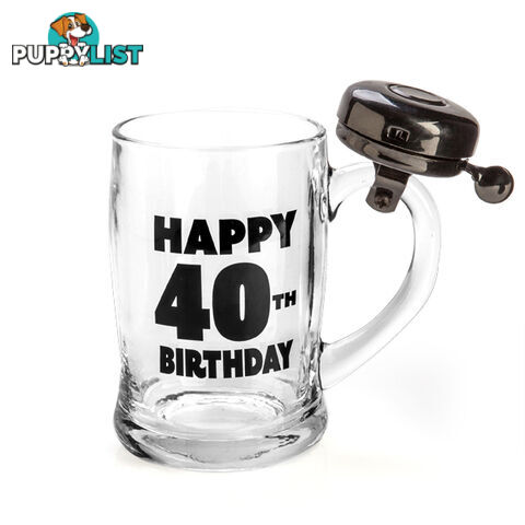 Happy 40th Birthday Bell Mug