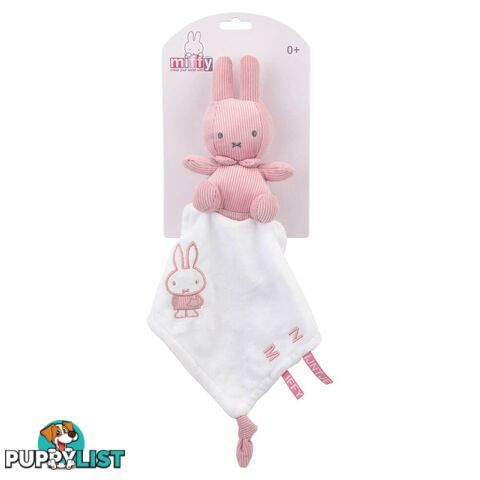 Miffy Pink Rib: Cuddle Blanket - Miffy - 8713291666146