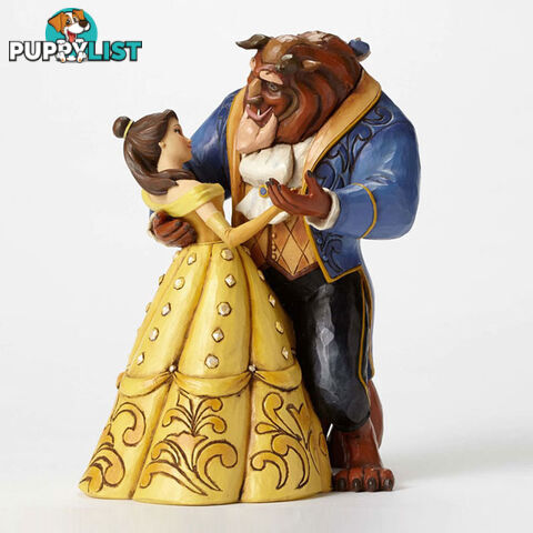 Jim Shore Disney Traditions - Belle and Beast Moonlight Waltz Figurine - Disney Traditions - 045544823203