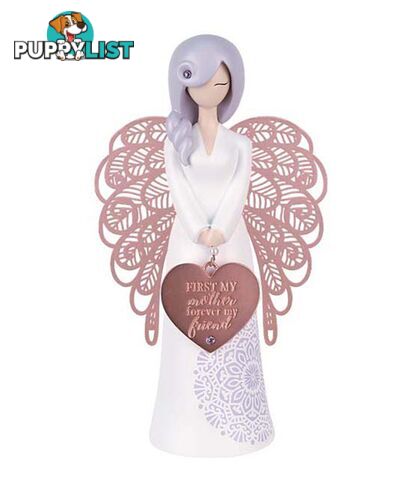 You Are An Angel Figurine - Â First my mother forever my friend - You Are An Angel - 9316188072366