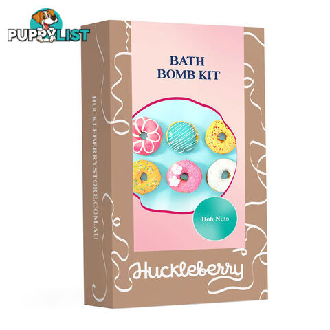 Make Your Own Bath Bombs Kit - Doh Nuts - Huckleberry - 9354901000234