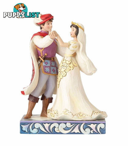 Jim Shore Disney Traditions - Snow White & Prince Wedding Figurine - The First Dance - Disney Traditions - 045544904506