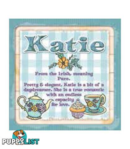 Personalised Cuppa Coasters - Katie