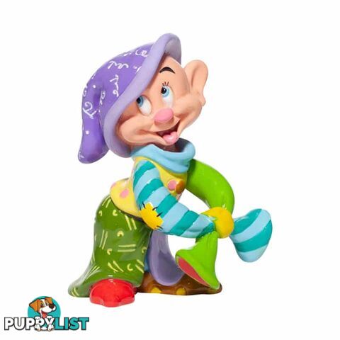 Disney by Britto - Dopey Mini Figurine - Enesco - 028399270569