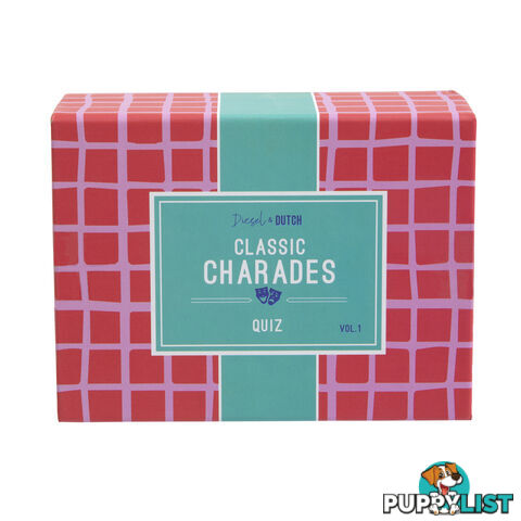 Classic Charades Trivia Box - Diesel & Dutch - 0754523099002