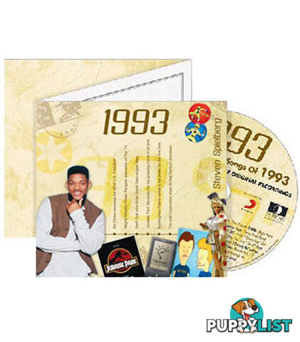 1993 Classic Years CD Card